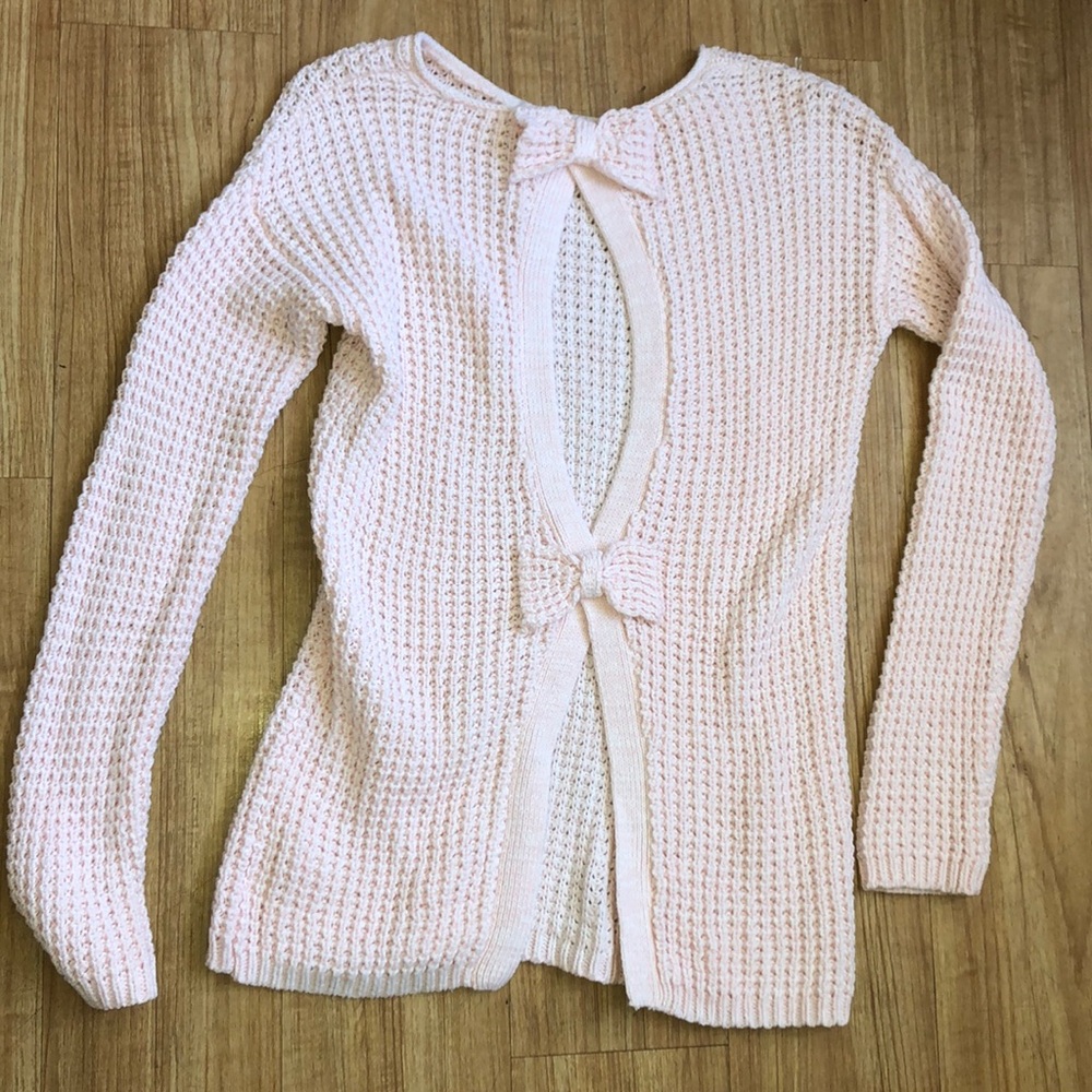 😸 Pink Knitted sweater